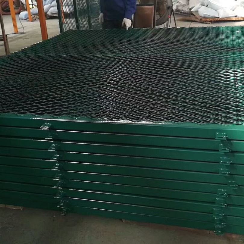 Framed Wire Mesh Fence